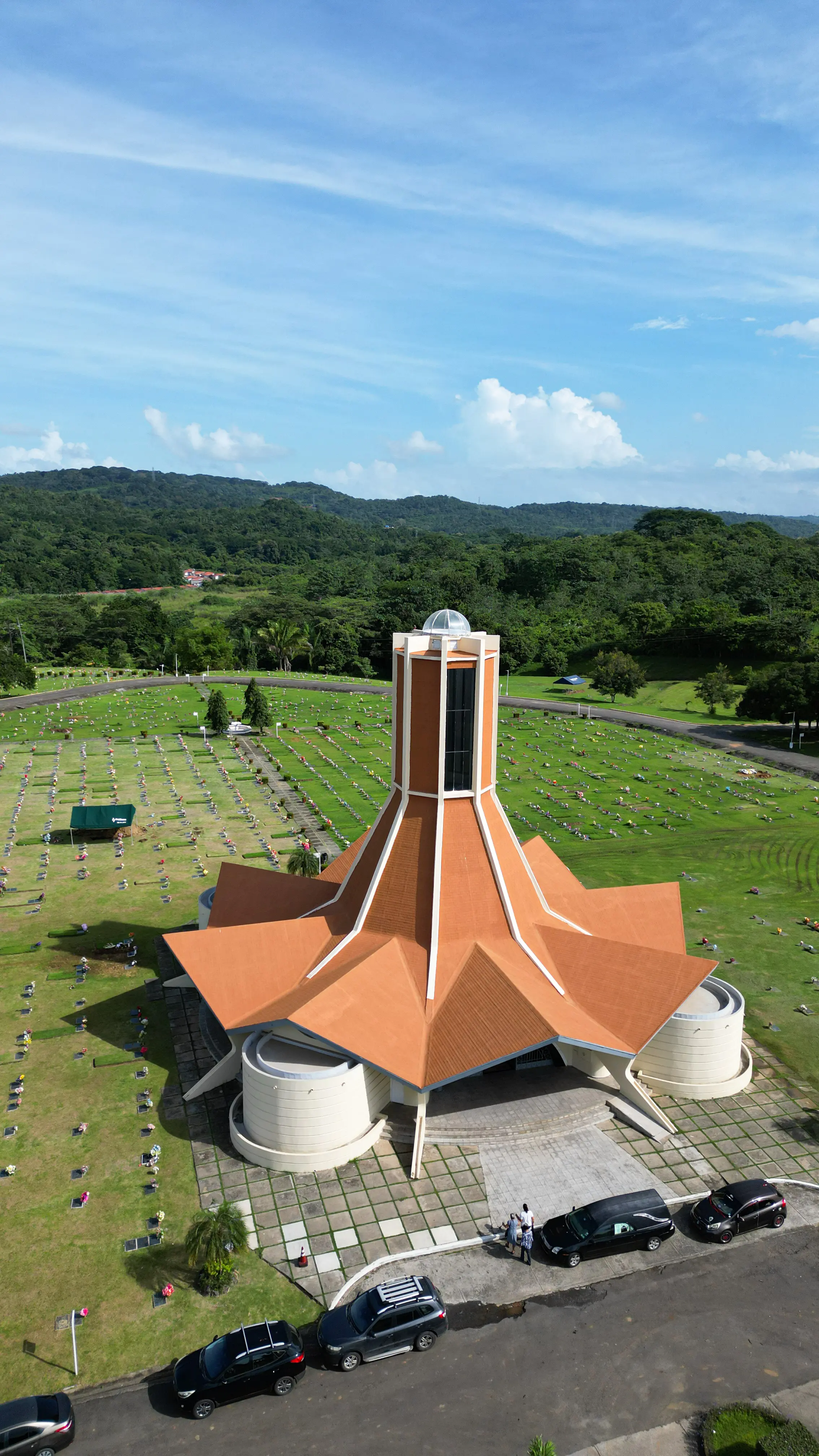 Vista cementerio